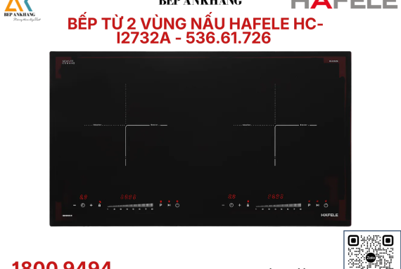 Đánh Giá Bếp Từ Hafele HC-I2732A (536.61.726): "Siêu Phẩm" Tầm Trung Có Đáng Mua?
